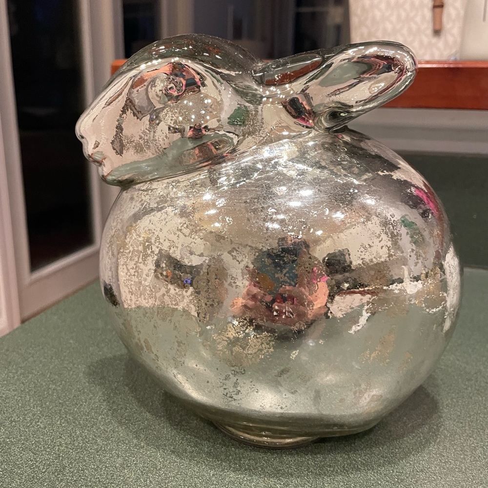 Mercury Glass Rabbit